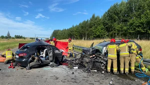 Strażacy pokazali zdjęcia z miejsca tragedii 