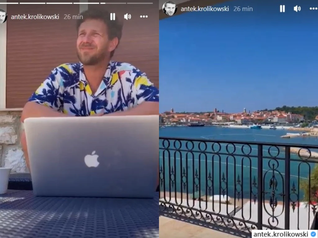 Antek Królikowski pochwalił się, co robi w pierszą rocznicę ślubu @antek.krolikowski/ Antek Królikowski pochwalił się, co robi w pierszą rocznicę ślubu @antek.krolikowski/