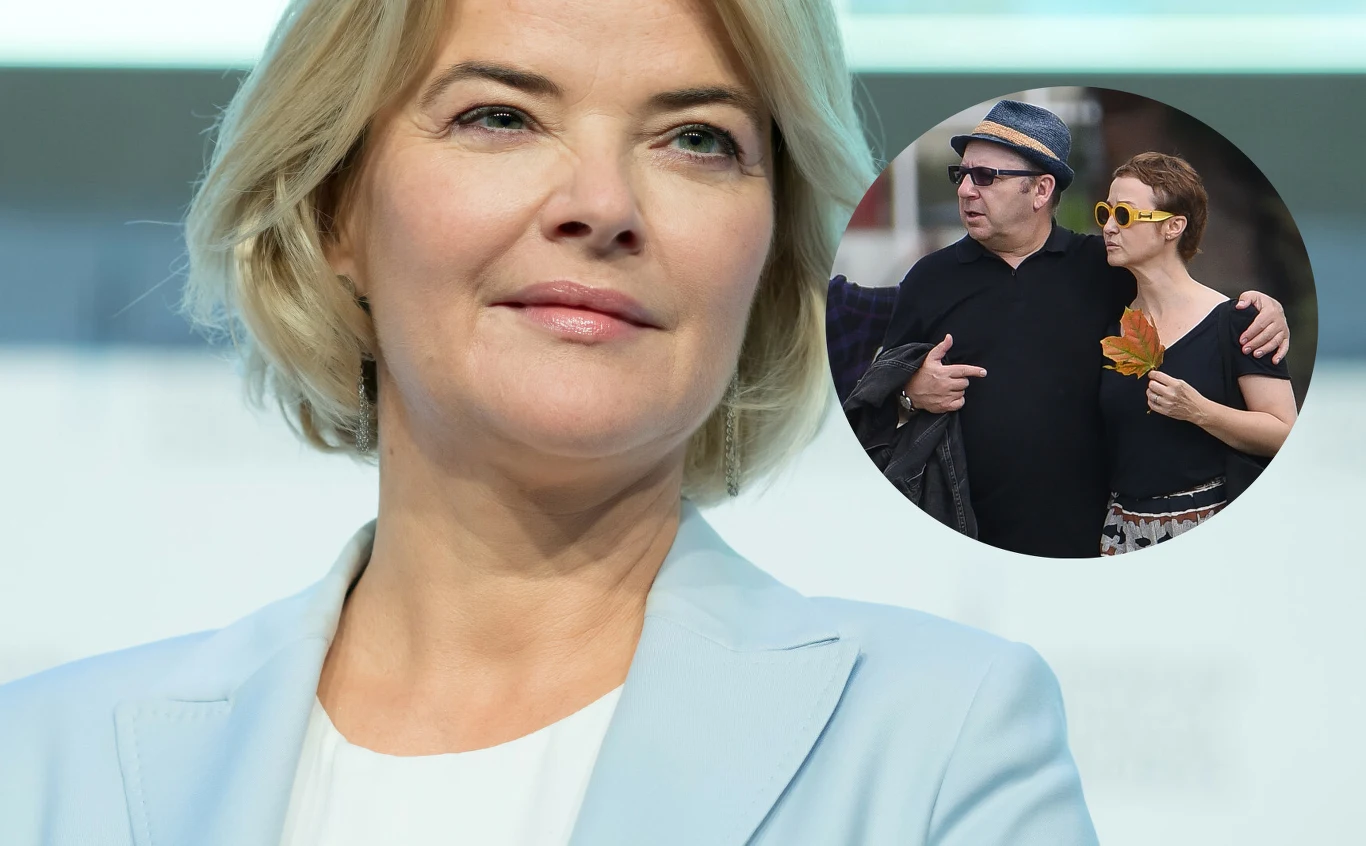 Monika Richardson i Zbigniew Zamachowski z Gabrielą Muskałą Monika Richardson i Zbigniew Zamachowski z Gabrielą Muskałą