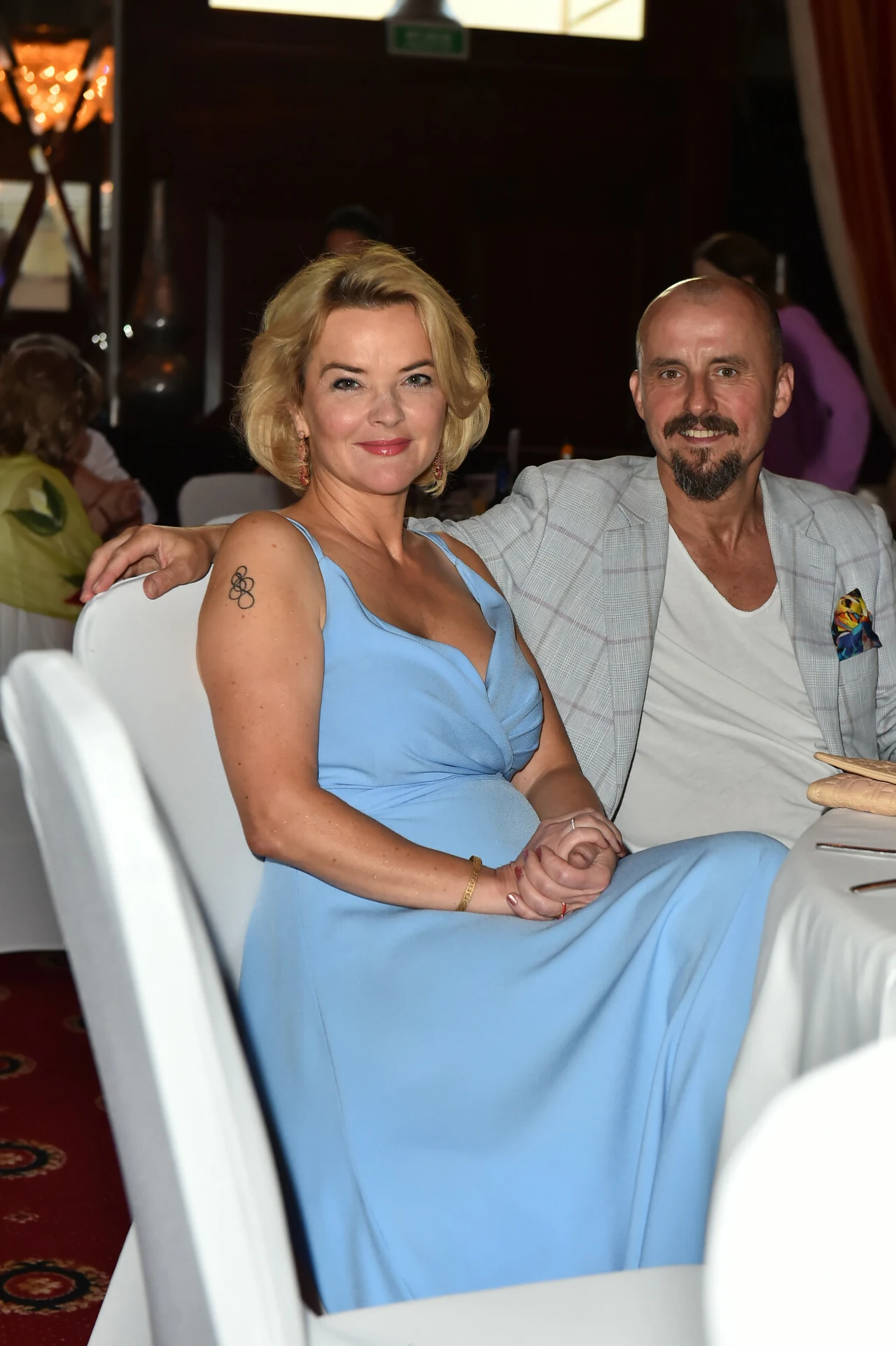 Monika Richardson z ukochanym Monika Richardson z ukochanym