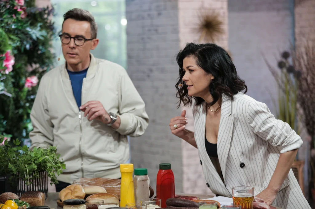 Maciej Kurzajewski i Kasia Cichopek Maciej Kurzajewski i Kasia Cichopek