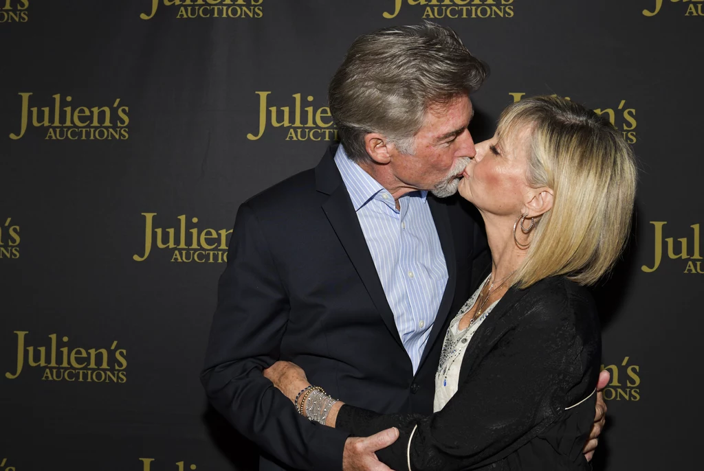 John Easterling i Olivia Newton-John w 2019 r.