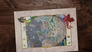 ​Fan gier i opowiadań z Wiedźminem stworzył zachwycającą mapę