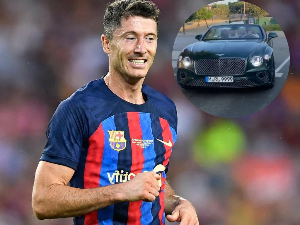 Robert Lewandowski lansuje się w Hiszpanii? Foto auta TikTok @@iivaaannn