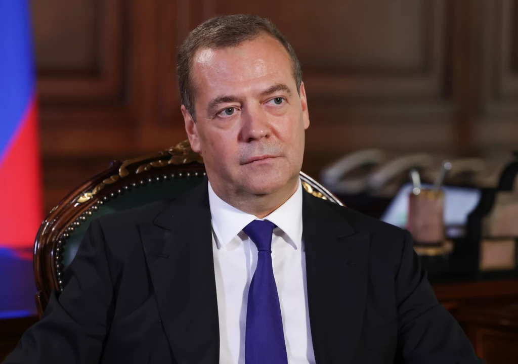 Były prezydent i premier Rosji Dmitry Medvedev Były prezydent i premier Rosji Dmitry Medvedev