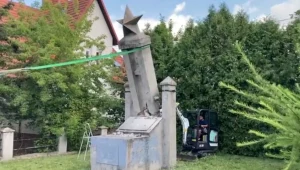 Z mapy Malborka zniknął Pomnik Armii Czerwonej