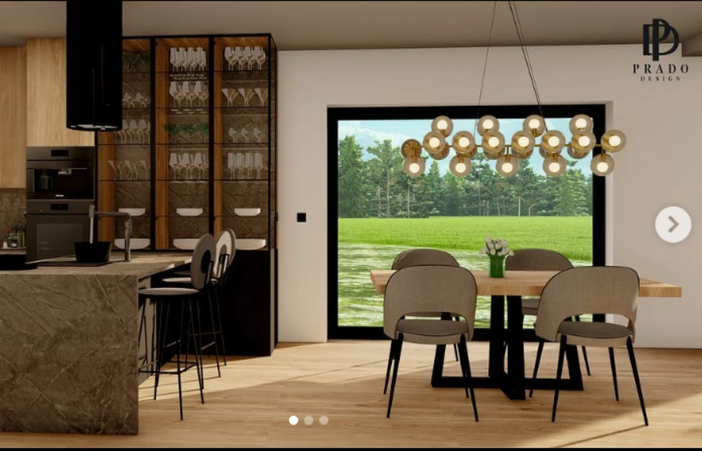 Wizualizacja kuchni, fot. https://www.instagram.com/ania.bardowska/?hl=pl