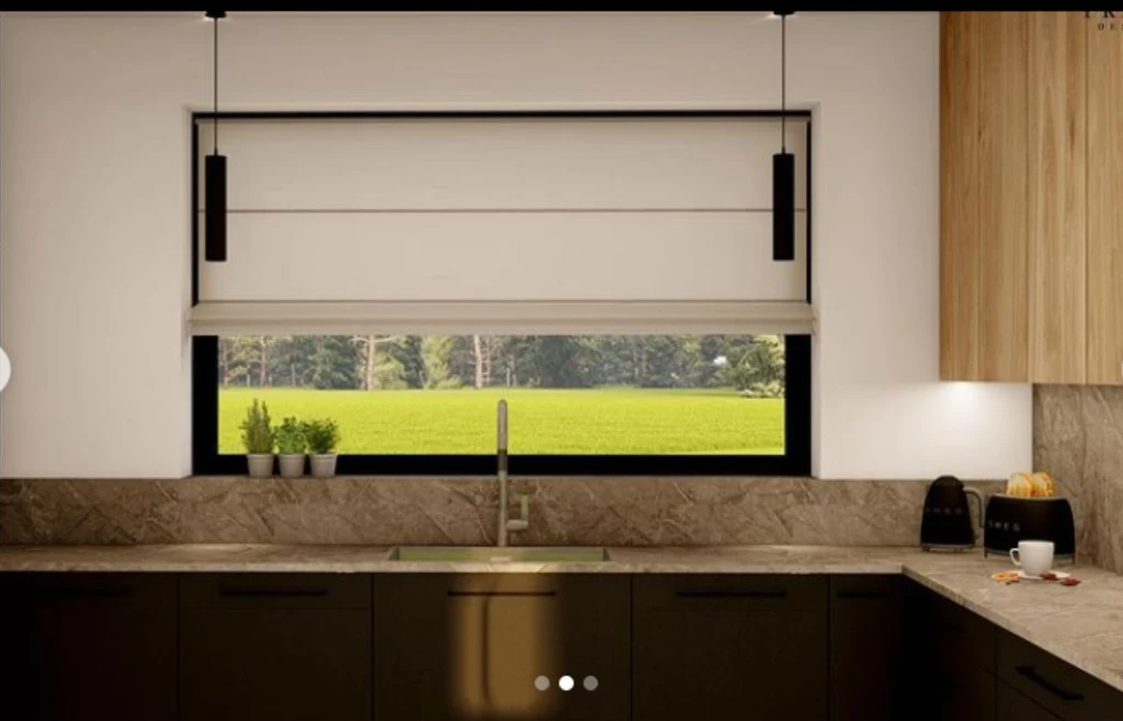 Wizualizacja kuchni, fot. https://www.instagram.com/ania.bardowska/?hl=pl