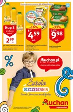Szkoła oszczędzania w Auchan Supermarket