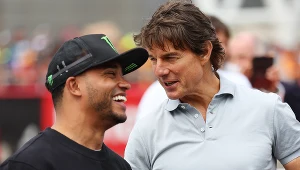 Lewis Hamilton i Tom Cruise od lat są przyjaciółmi