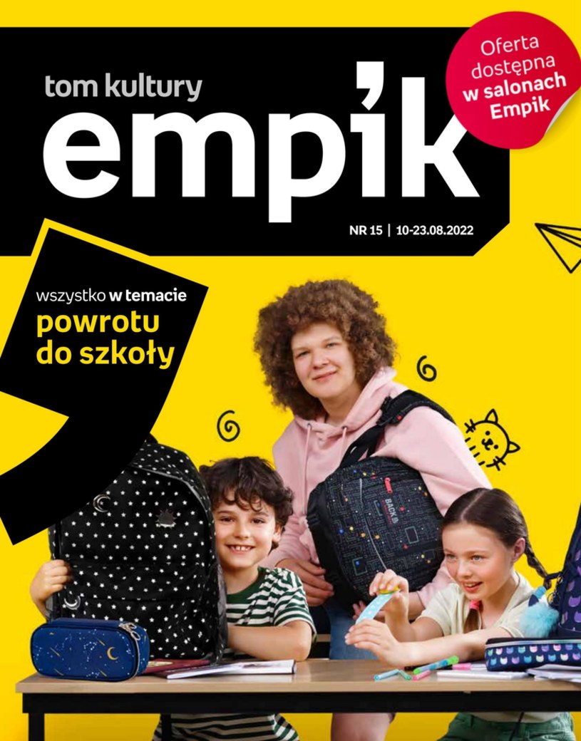 Gazetka promocyjna EMPiK - ważna od 10. 08. 2022 do 23. 08. 2022