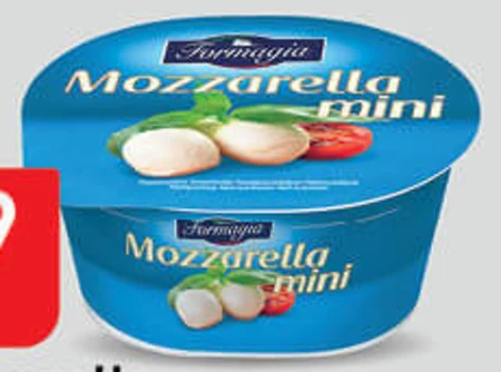 Formagia Ser Mozzarella w zalewie mini kulki 125 g