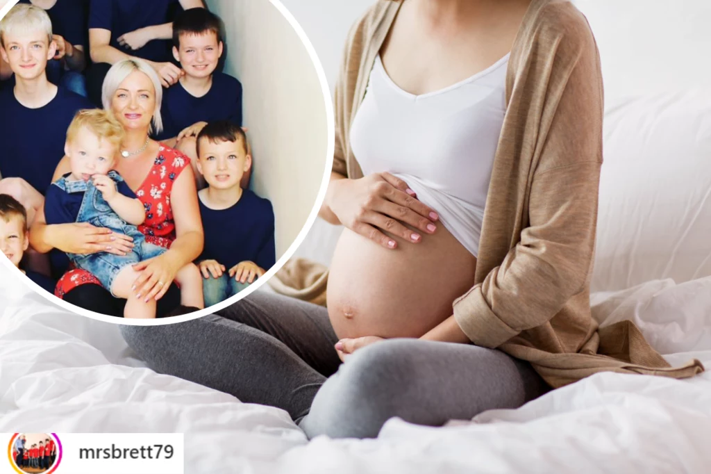 Mama 12 dzieci spodziewa się kolejnego dziecka