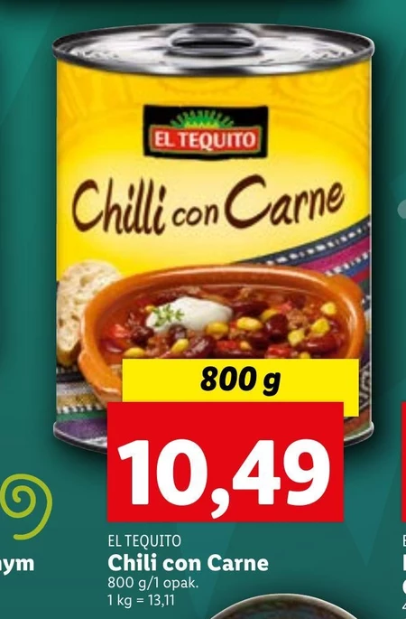 Chilli con carne El Taquito