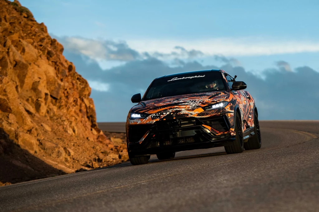 Lamborghini Urus na Pikes Peak