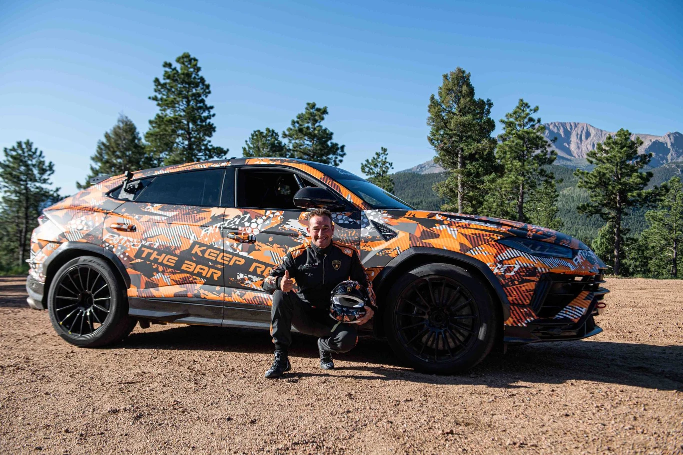 Lamborghini Urus na Pikes Peak