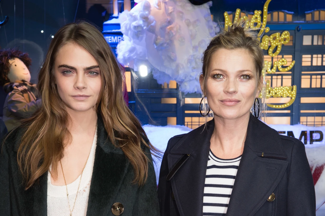 Cara Delevingne i Kate Moss w 2014 roku 