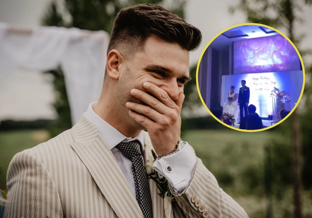 Pan młody pokazał sekstaśmę z udziałem niewiernej partnerki na weselu