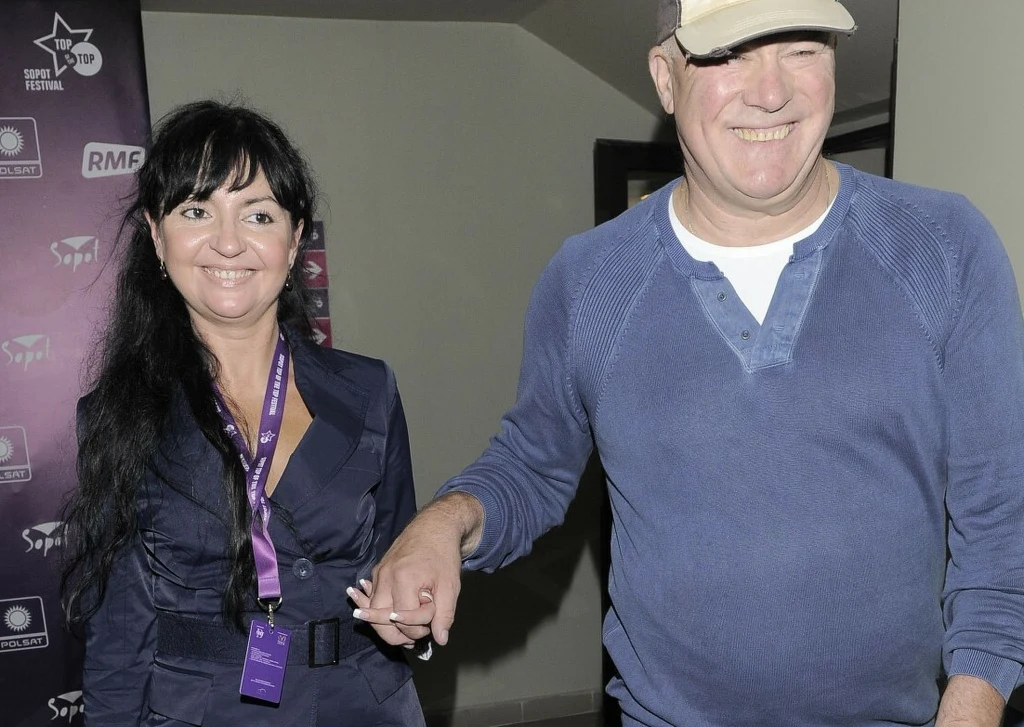 Ryszard Rynkowski z żoną Edytą