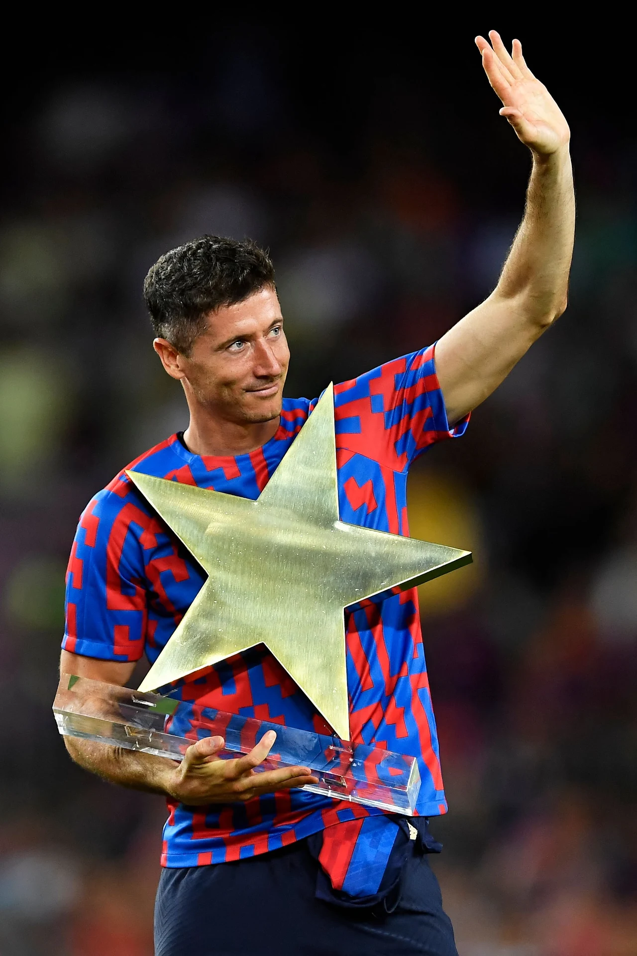 Robert Lewandowski w barwach Barcelony