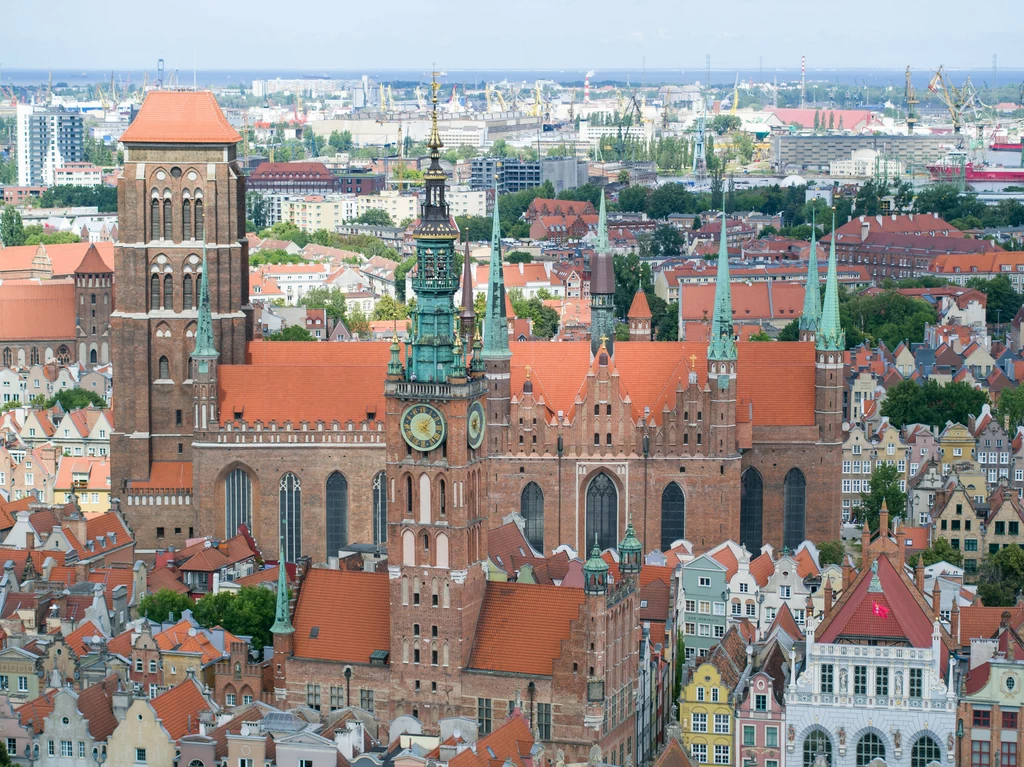 Bazylika mariacka w Gdańsku to największy ceglany kościół na świecie