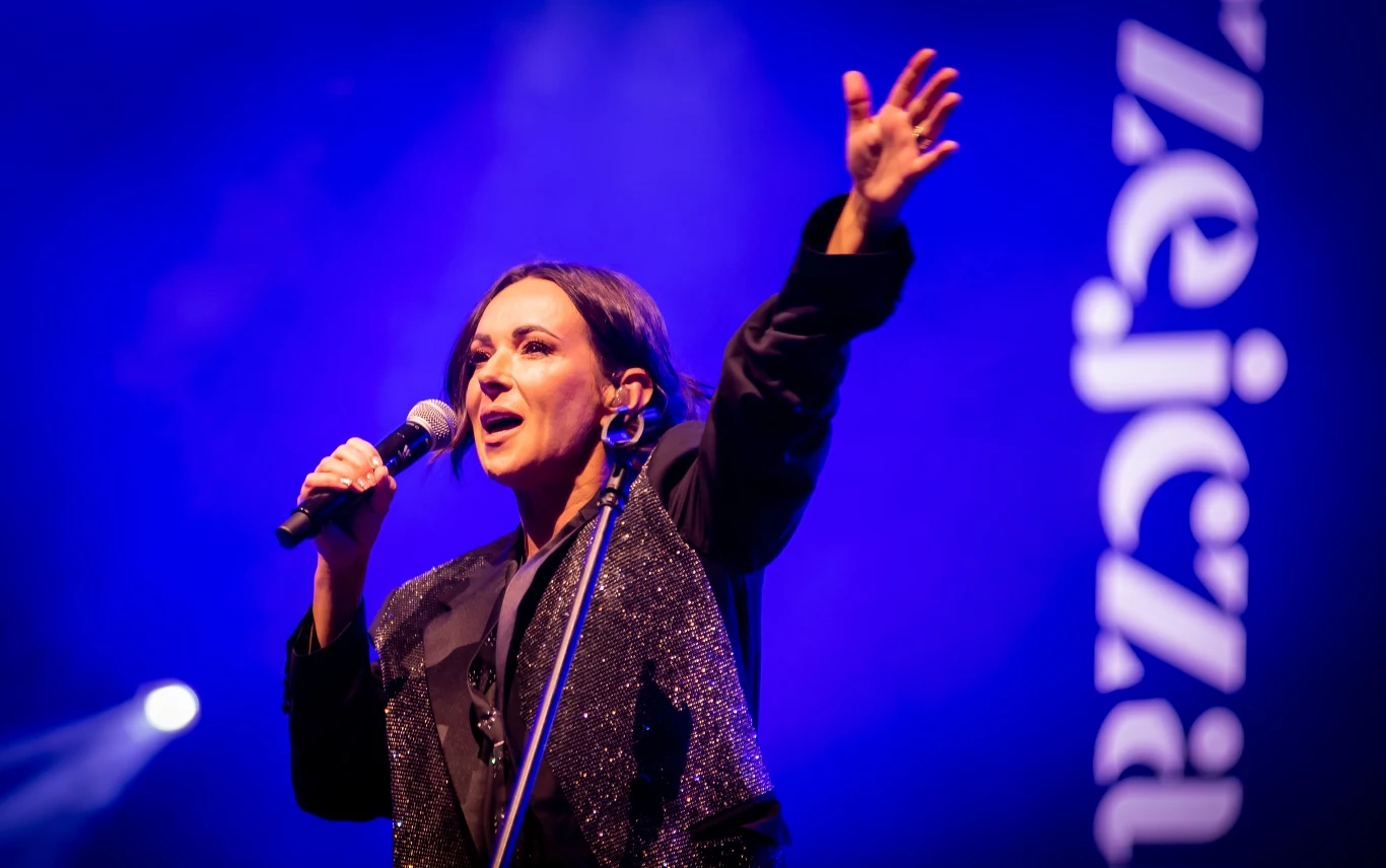 Kasia Kowalska także uświetniła wieczór swoim wokalnym występem