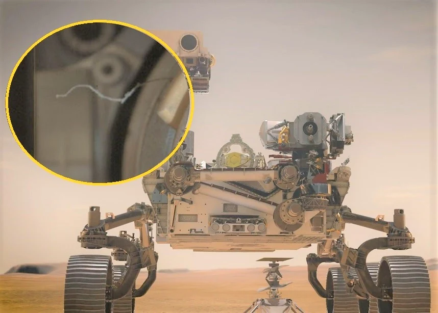 Ślad Marsjan czy kolejny śmieć? NASA ma problem Ślad Marsjan czy kolejny śmieć? NASA ma problem