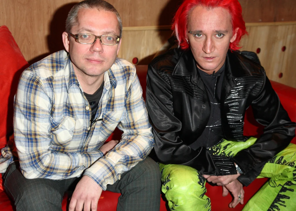 Jacek Łągwa i Michał Wiśniewski