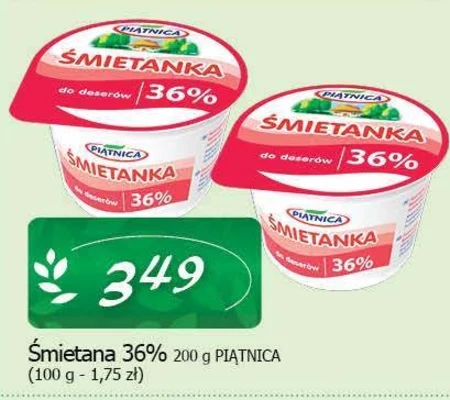 Piątnica Śmietanka 36% 200 g