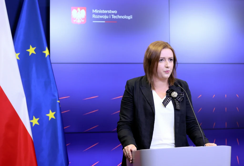 Wiceminister rozwoju i technologii Olga Semeniuk