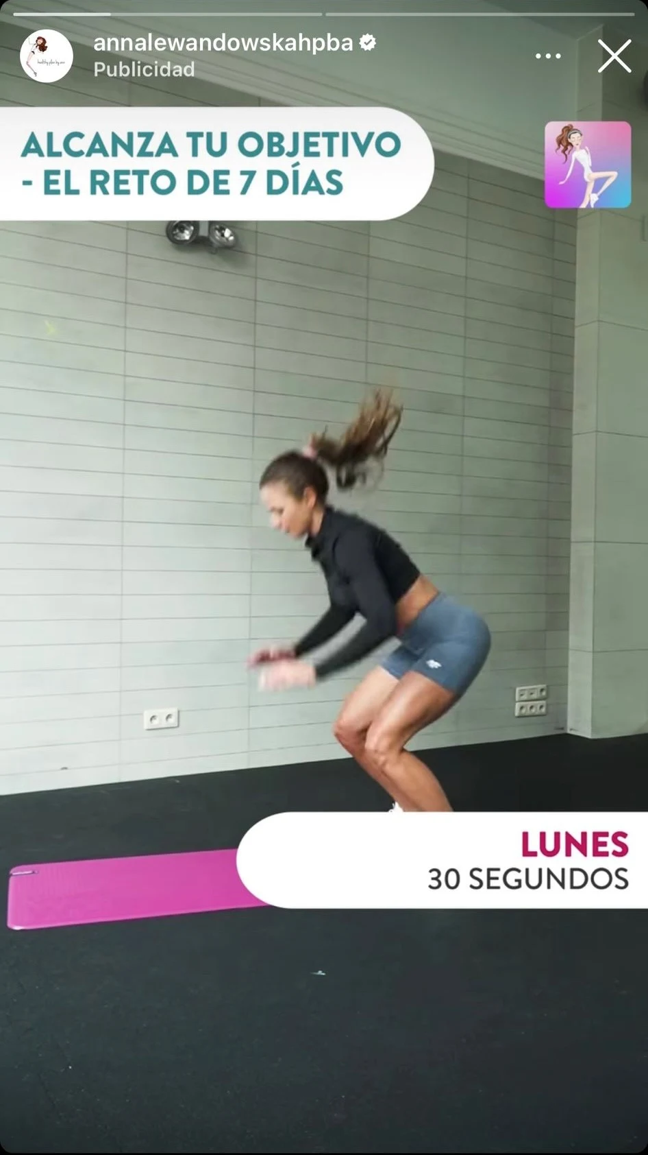 Anna Lewandowska reklamuje się na hiszpańskim rynku Anna Lewandowska reklamuje się na hiszpańskim rynku
