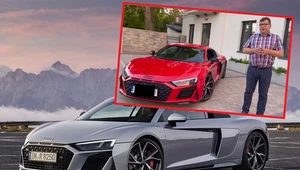 Zbigniew Stonoga testuje samochody. Audi R8 na pierwszy ogień