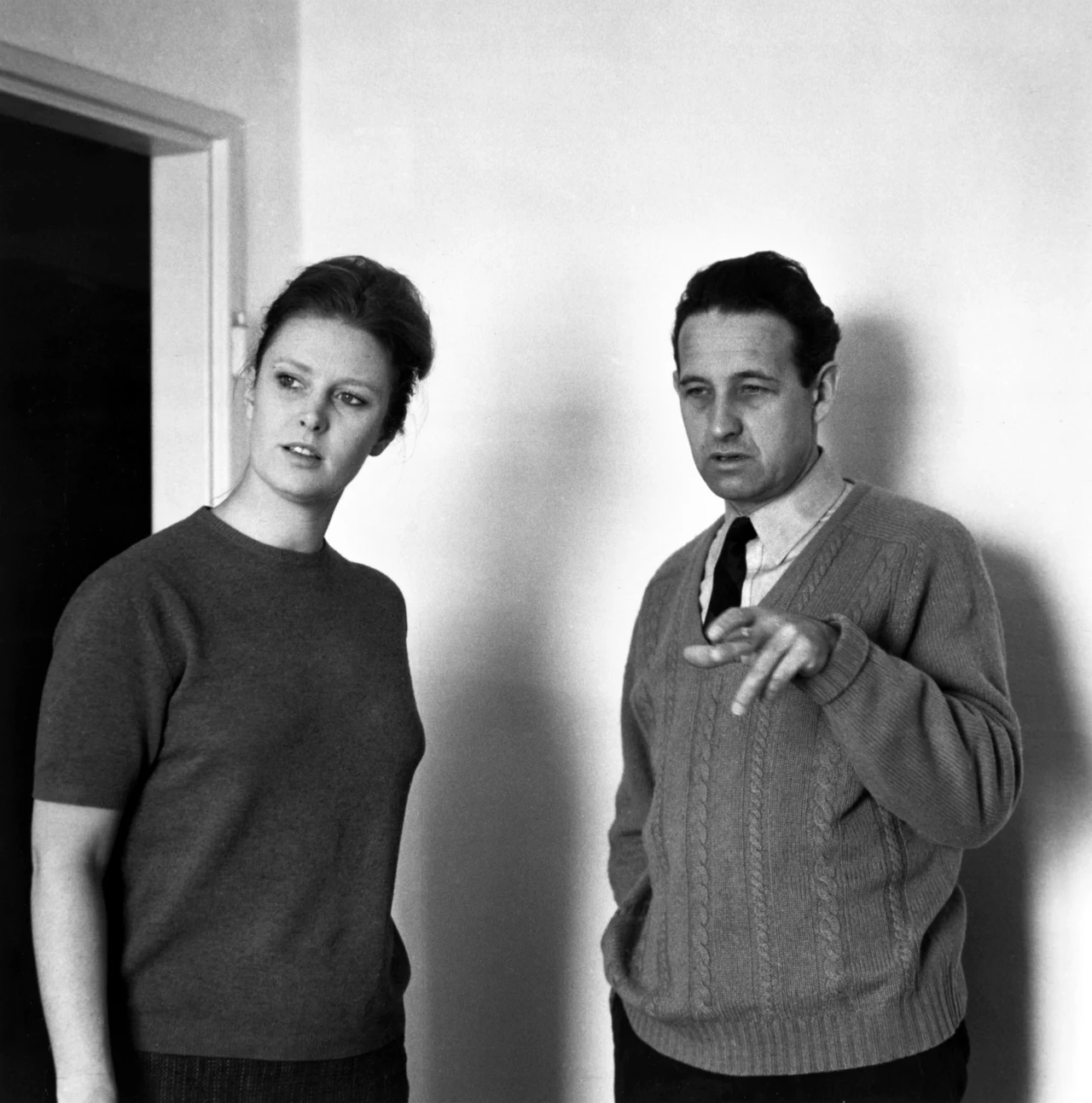Beata Tyszkiewicz i Andrzej Wajda