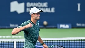 ATP Montreal. Hubert Hurkacz ogrywa Nicka Kyrgiosa w ćwierćfinale. Ależ show!
