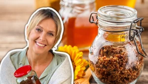 Spośród całej gamy produktów z ula, Ewa Wachowicz zwraca szczególną uwagę na propolis, czyli kit pszczeli/ archiwum prywatne