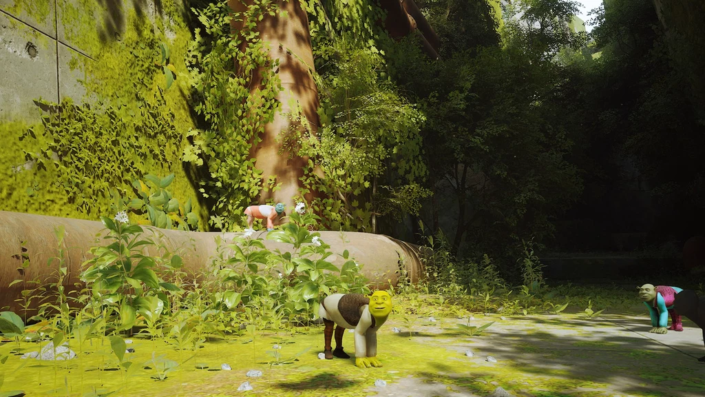 Shrek w Stray dzięki modyfikacji