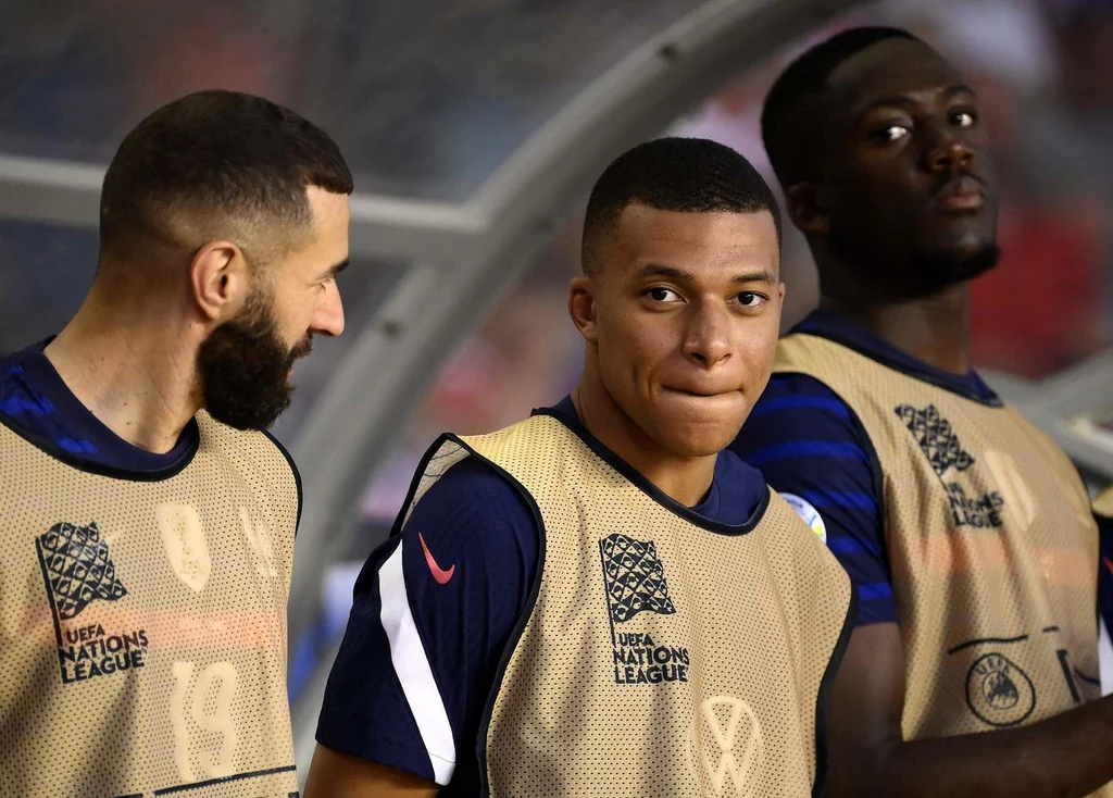 Kylian Mbappe i Karim Benzema Kylian Mbappe i Karim Benzema