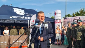 Szef MON, wicepremier Mariusz Błaszczak