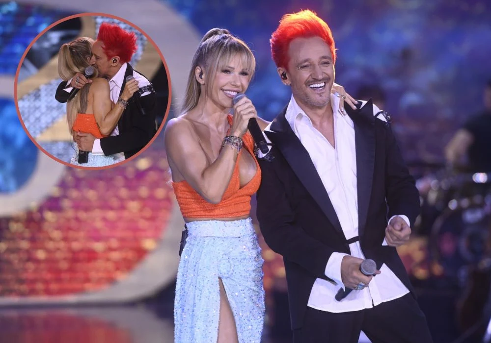 Jubileusz 25-lecia zespołu Ich Troje w Mrągowie: Doda i Michał Wiśniewski Jubileusz 25-lecia zespołu Ich Troje w Mrągowie: Doda i Michał Wiśniewski