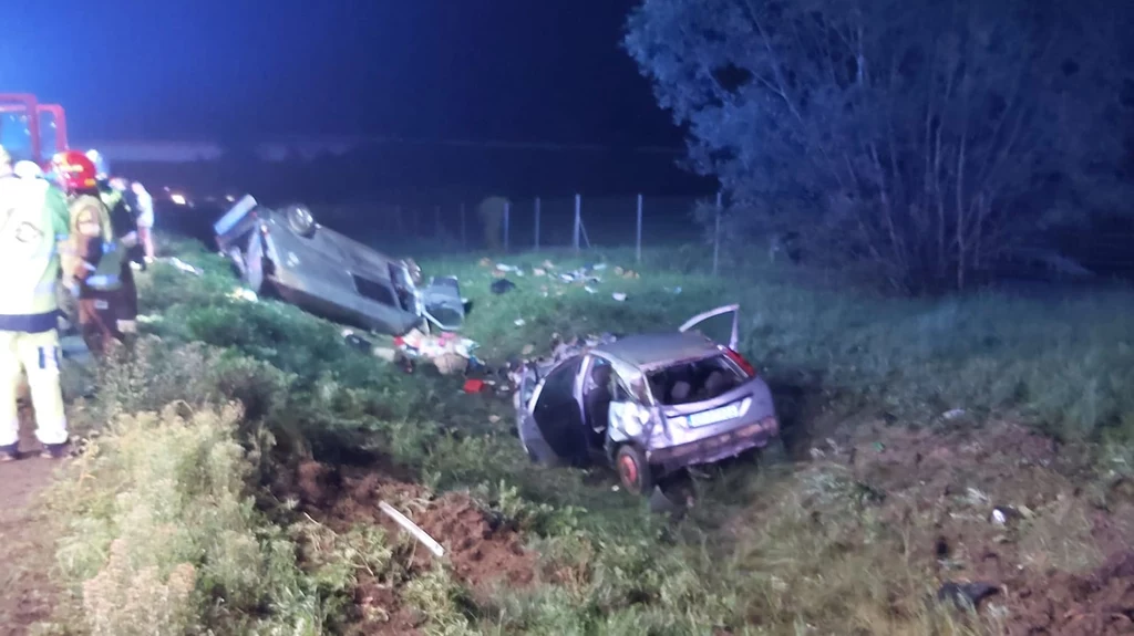 Rzezawa. Zderzenie pojazdów na A4 Rzezawa. Zderzenie pojazdów na A4
