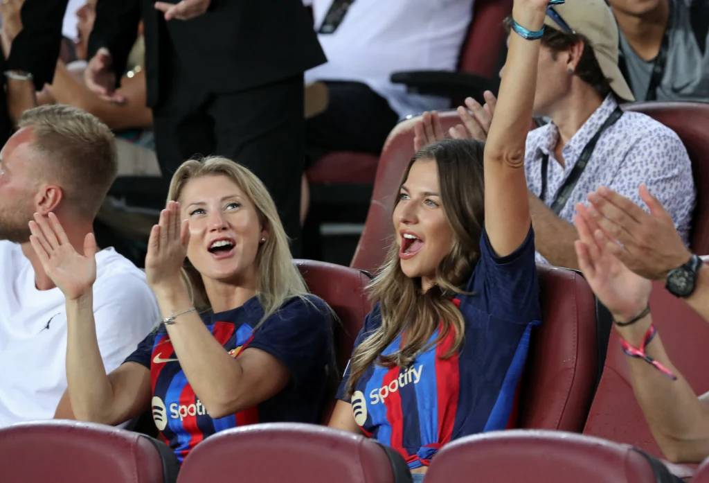 Anna Lewandowska kibicuje mężowi w Barcelonie