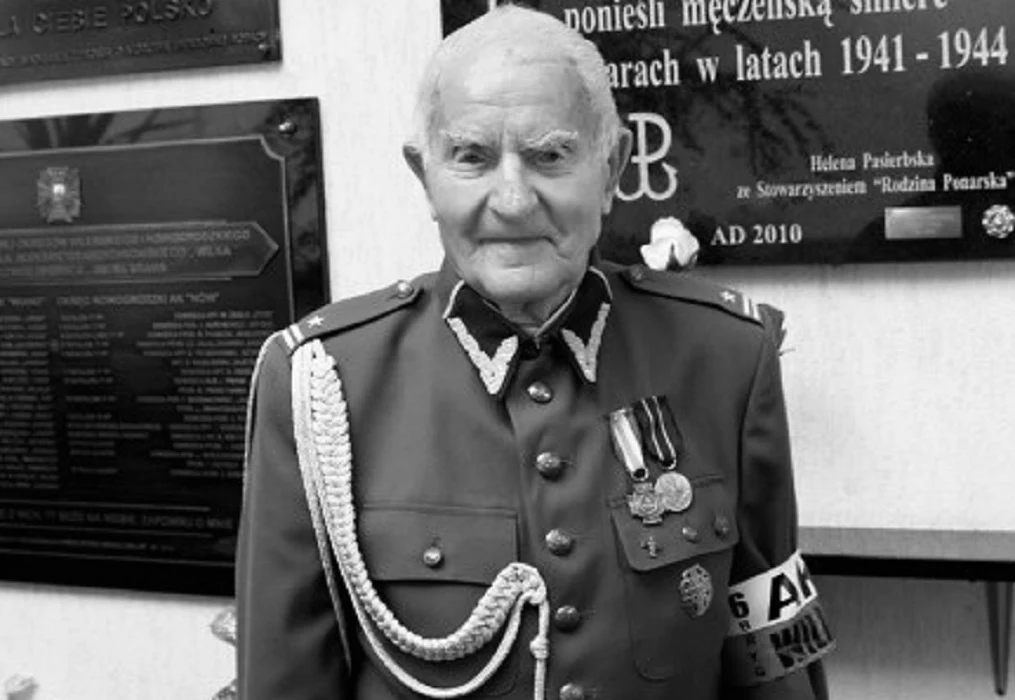 Mjr Irenuesz Hurynowicz mial 96 lat Mjr Irenuesz Hurynowicz mial 96 lat