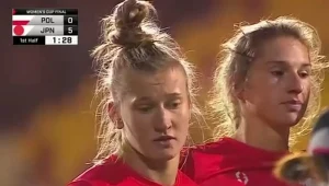 Polki uległy Japonii w turnieju rugby 7 w Chile / screen z youtube