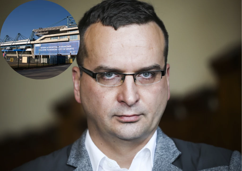 Radny Krakowa Łukasz Wantuch chce zburzyć stadion Wisły