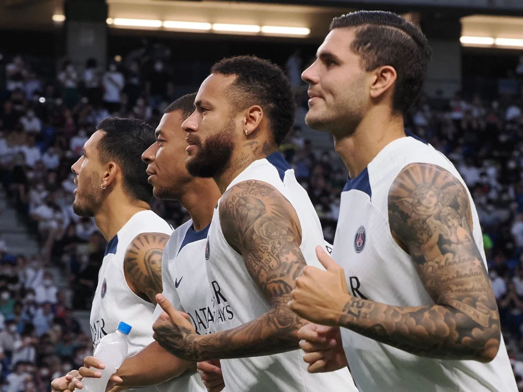 Pilkarze Paris Saint Germain 