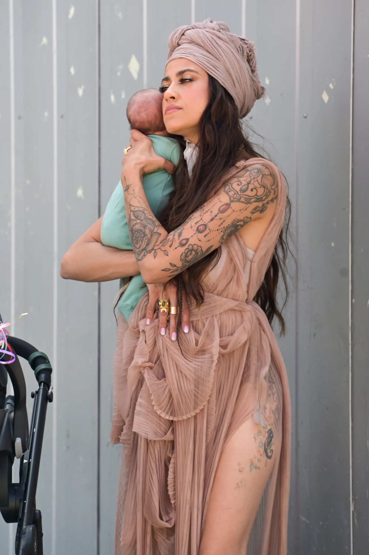 Maja Hyży z córeczką Zosią Maja Hyży z córeczką Zosią