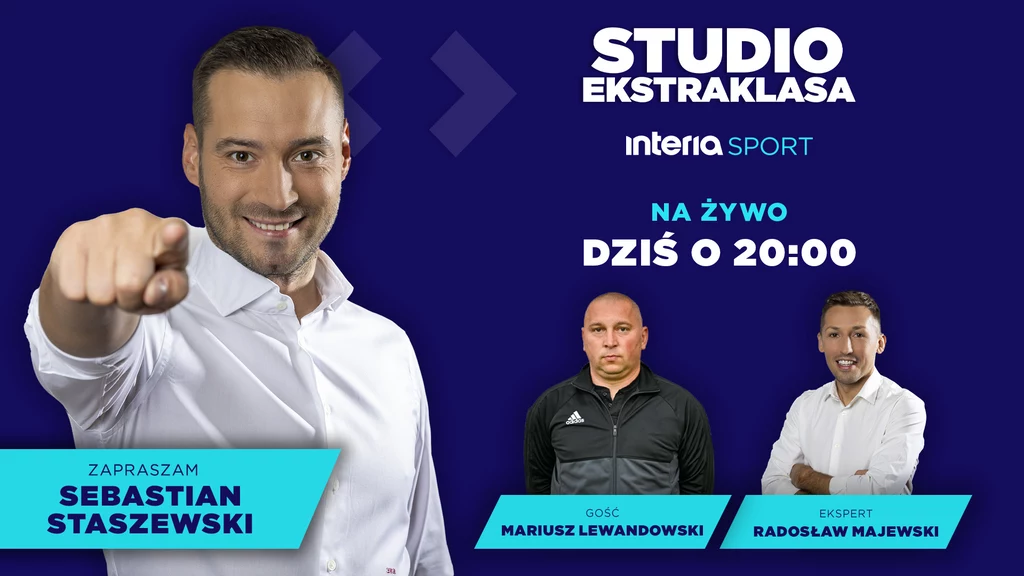 Studio Ekstraklasa. Trener Radomiaka Mariusz Lewandowski i piłkarz Wieczystej Radosław Majewski gośćmi piątego odcinka Studio Ekstraklasa. Trener Radomiaka Mariusz Lewandowski i piłkarz Wieczystej Radosław Majewski gośćmi piątego odcinka