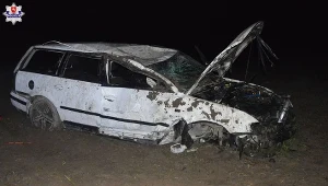 Wypadek w Wołkowianach. Policja zatrzymała 34-latka