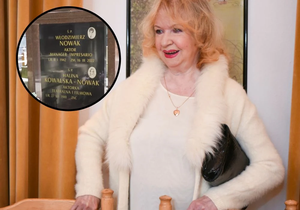 Halina Kowalska ma grób za życia Halina Kowalska ma grób za życia