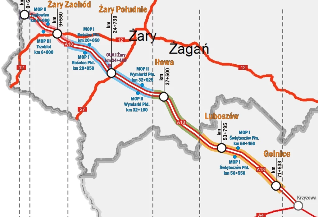 Autostrada A18 na powstać w przyszłym roku